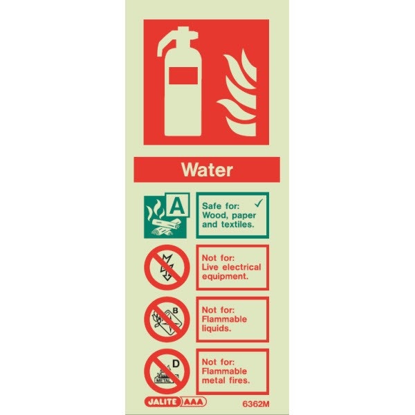 Photoluminescent Fire Extinguisher ID Signs Photoluminescent Fire Extinguisher ID Signs
