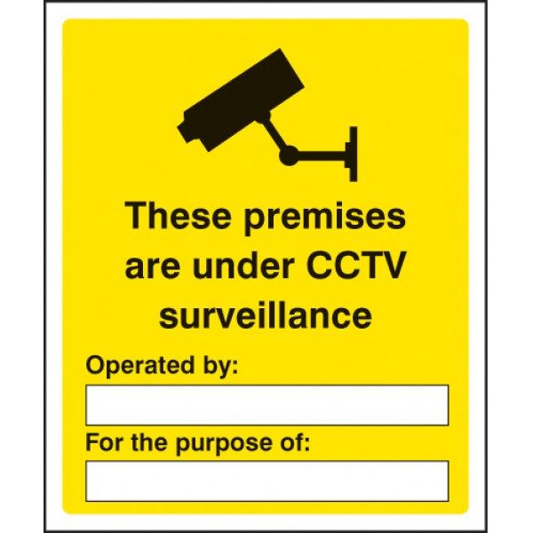 CCTV Safety Signs