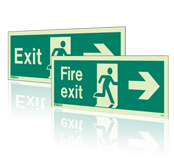 Photoluminescent Exit Signs Photoluminescent Exit Signs