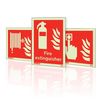Photoluminescent Fire Safety Signs Photoluminescent Fire Safety Signs