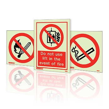 Photoluminescent No Smoking Signs Photoluminescent No Smoking Signs