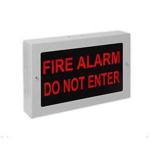 Illuminated Fire Alarm Warning Signs Illuminated Fire Alarm Warning Signs