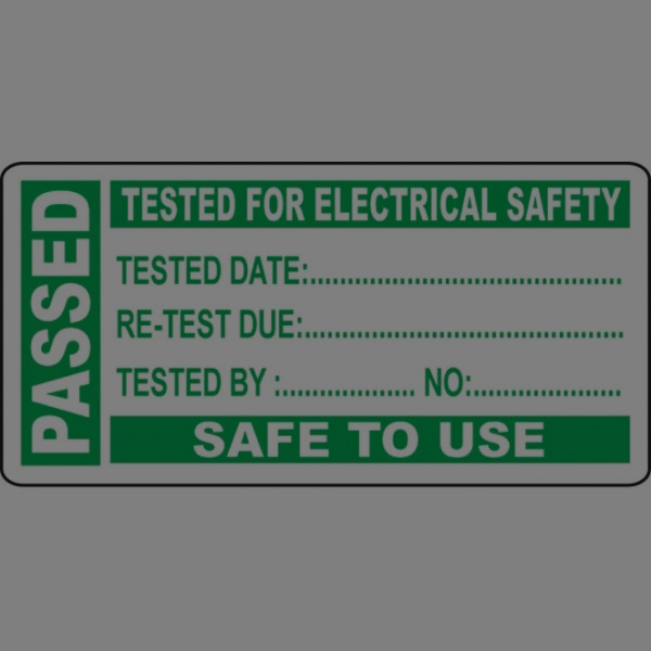 PAT Testing Labels & Stickers PAT Testing Labels & Stickers