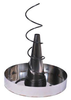 Kidde 1-B6782-032 Alarmline II Retractable Cable Collector - Stainless Steel