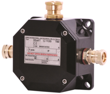 Kidde 1-B6782-190 EExe GRP Junction Box For Tank Top c/w 3 Cable Glands