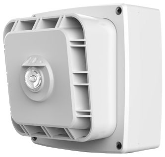 Zeta 10-033 Wi-Fyre Wireless Sounder & Visual Indicator c/w Batteries - White