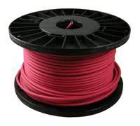 Fire Alarm Cable - Standard 2 Core 1.5mm Red - 100m Roll