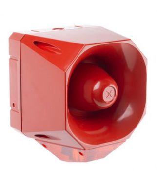 Fulleon AS/SB/24/120/R/RL Asserta Maxi Sounder Beacon - Red Body Red Lens