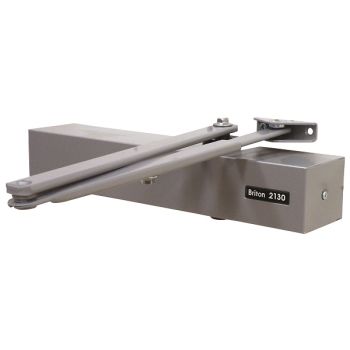 Briton 2130B Overhead Door Closer - 24V DC Hold Open Slide Arm Version - 2130B.TE.C.SES