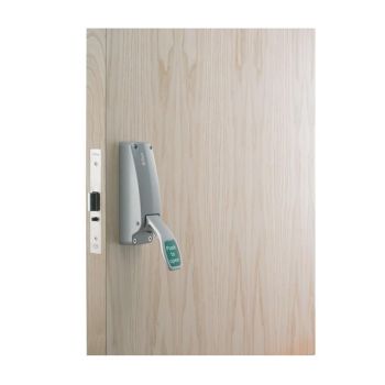 Briton 389.N Push Pad Mortice Nightlatch - Silver