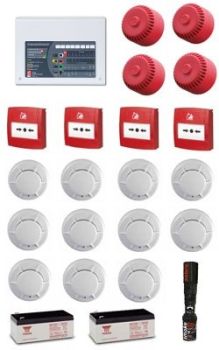 C-Tec 8 Zone Fire Alarm System Contractor Kit
