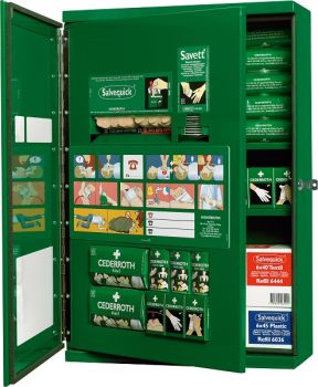Cederroth First Aid Cabinet With Double Door - CD13