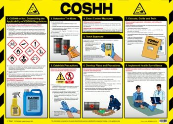 COSHH Poster - A2 Laminated - 81/03282
