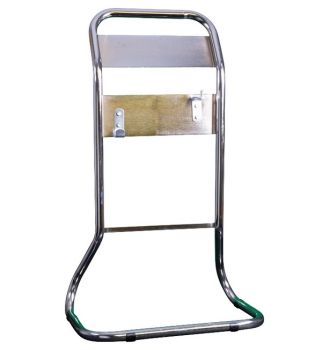 Commander CS33 Chrome Double Tubular Fire Extinguisher Stand