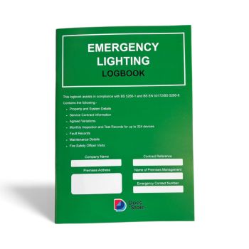Docs-Store Emergency Lighting Log Book - DOCLBEL25