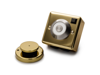 Cranford Controls DRG-BR Brass Door Detent - Flush Mounted 24V (302-058)