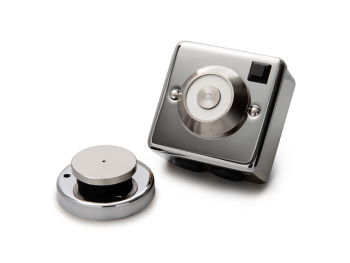 Cranford Controls DRG-CH Chrome Door Detent - Flush Mounted 24V (302-053)