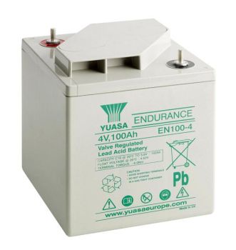 Yuasa EN100-4 Endurance Lead Acid Battery - 100Ah 4V