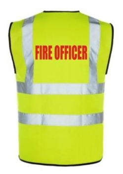 Fire Officer Vest - Hi-Visibility