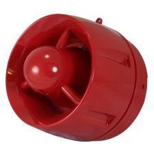 C-Tec BF430A/CX/SR Addressable Wall Sounder - Shallow Base - Red