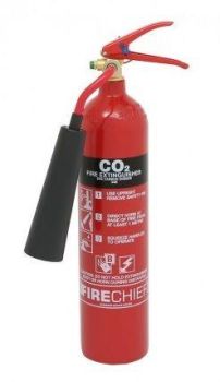 Firechief CO2 Fire Extinguisher - 2Kg - FXC2 (Supply With 80 x 200mm ID Sign)
