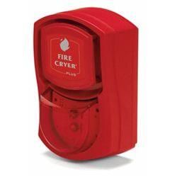 Fire-Cryer FC3/A/R/R/D Voice Sounder and Beacon - Red With Deep Base