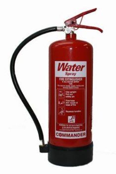 Water Fire Extinguisher 6 Litre - Commander WS EX6