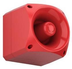 18-980545 Klaxon Nexus 120 dBA Industrial, Fire and Marine Sounder (Red)