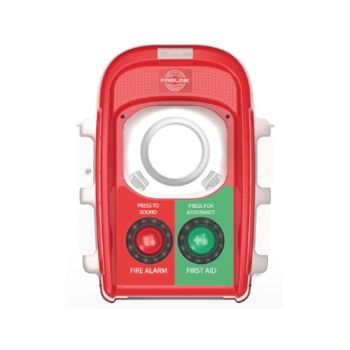 Howler HO7/PL/VID ProLink Push Button Call Point With First Aid Call With Integral Sounder & VID Beacon