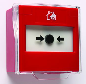 STI Reset Call Point Cover - Hinged Plastic Version - STI-CI