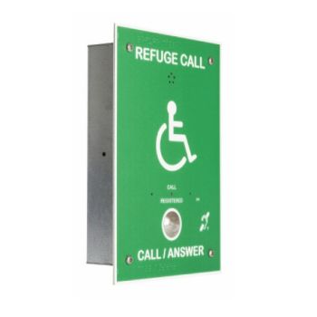 Kentec K41300NGR Type B Emergency Voice Communication System Outstation - Green