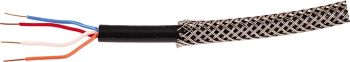 Kidde 22-11800-013 Alarmline Analogue Linear Heat Detection Cable - Black With Stainless Steel Braiding