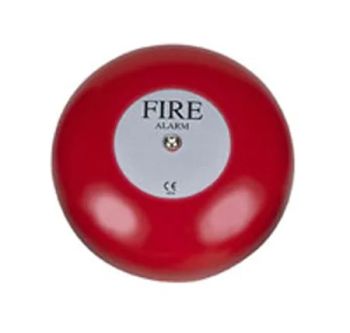Honeywell KFB6 6 Inch 24V DC Fire Bell - Red