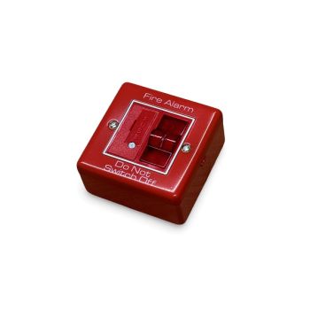 Haes SW-MISOL Fire Alarm Mains Isolation Keyswitch - Red