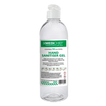 Medichief MHG500 Hand Sanitiser Gel - 500ml