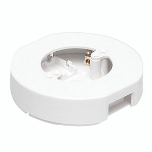MK YCR502 WHI Red Alert Circular Surface Mounted Backbox - White