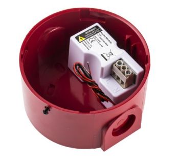 FULLEON POWERED BASE - MAINS BASE MODULE - RED - DRB240V