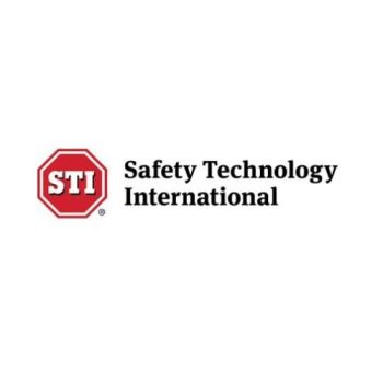 STI-8130-W Polycarbonate Detector Stopper - Surface Mounted - White