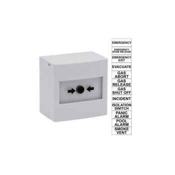 STI Europe RP-WD2-02 Reset Call Point - White - Single Pole
