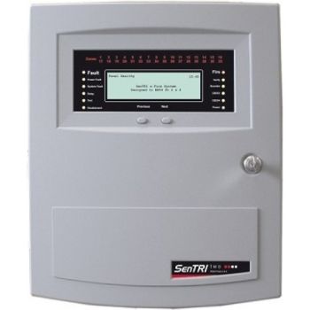 SMS SENTRI2 Sentri Fire Alarm Panel c/w 1 Loop Card - Expandable to 2 Loops