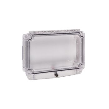 STI-7730 Polycarbonate Cover with Enclosed Back Box and Lock