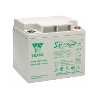Yuasa SWL1100FR High Rate 12V 40.6Ah VRLA Battery - Flame Retardant Version