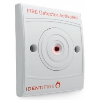 Vimpex Identifire Remote LED Indicator Unit With Buzzer - Flush Mounted - 10-2111WFR-S