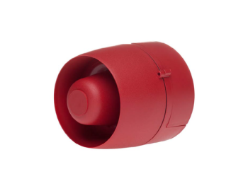 Cranford Controls VCL-DB-RB Vocalarm Sounder - Deep Base Red Body (508-016)