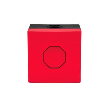 STI Waterproof Momentary Push Button With Backbox - Red - WSS3-1R14