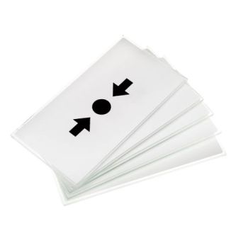 Ziton Call Point Break Glasses - Pack of 10
