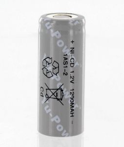 Yuasa 1AS1-2 1.2V 1200mAh Ni-Cad 4/5 A Cell Battery