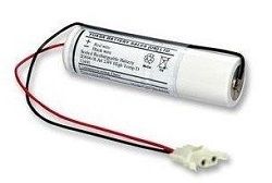 Yuasa 2DH4-0LA4 2.4V 4000mAh Ni-Cad Battery With Leads and AMP Connector