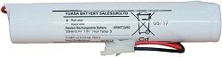 Yuasa 3DH4-0LA4 3.6V 4000mAh Ni-Cad Battery With Leads and AMP Connector