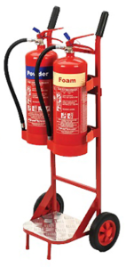 Fire Extinguisher Stand - Mobile Fire Point 81/00212